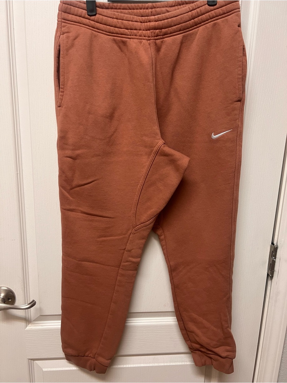 Nike Sportswear Men's Large Brown Club Fleece Jogger Workout Gym Pants